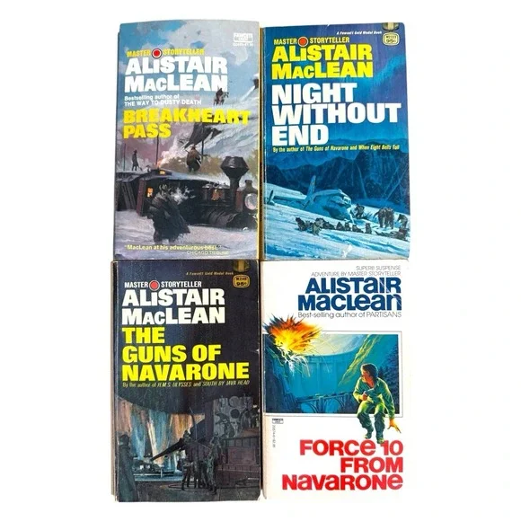Alistair MacLean Vintage Huge Collector Lot of 28 Paperback Books